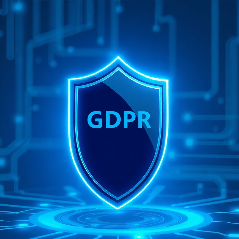 FeedBackPro server infrastructure diagram showing Frankfurt and Amsterdam data centers with GDPR compliance verification